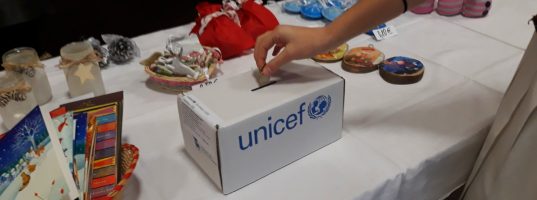 VIANOČNÁ ZBIERKA pre UNICEF  