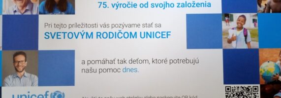 Škola priateľská k deťom – Fundraisingová aktivita