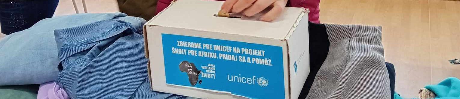 Zbierka pre UNICEF